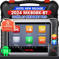 Autel MK808BT PRO KFZ Diagnosegerät Auto OBD2 Scanner ALLE SYSTEM MK808 2024