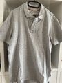 Polo-Shirt, Tommy Hilfiger Denim, Herren, grau, Gr.L