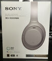 Sony WH-1000XM4 Kabellos mit Geräuschunterdrückung Over-Ear-Kopfhörer (Silber)