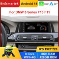 10,25" Android 14 Autoradio CarPlay 128GB DAB+ GPS Navi für BMW 5er F10 F11 CIC