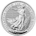 2 Pounds 2022 Britannia 1 Oz Silber / 1 Unze Silber