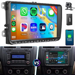 Für VW GOLF 5 6 Plus Touran Polo DAB+ 2+64G Android 13 Autoradio CarPlay GPS KAM