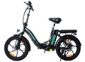 FTSWAY EBike Klapprad Elektrofahrrad 20 Zoll 3.0 Fat Reifen 250W/36V/11.2AH