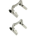 2x TRW BREMSSATTEL HALTER TRÄGER HINTEN passend für RENAULT CLIO FLUENCE GRAND M