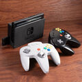 Wireless N64 Controller for N64/ Nintendo Switch/ PC/ Mac Windows Rechargeable