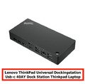 Lenovo ThinkPad Universal Dockingstation Usb-c 40AY + Netzteil + USB C Kabel