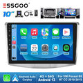 DAB+ Android 13 Auto 4+64G CarPlay Autoradio GPS Kam Für VW Passat B6/7 CC 10-15