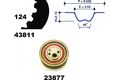 MAPCO Zahnriemensatz 23825 für VW GOLF 4 1E7 AUDI 80 B4 8C2 A6 C4 4A2 Avant 4A5