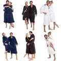 Bademantel Mikrofaser Kapuze oder Kimono S-XXXL Damen Herren Wellsoft CelinaTex