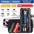 TOPDON JS3000 KFZ Starthilfe Booster Powerbank Jump Starter 3000A LKW PKW 3IN1