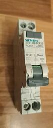 Siemens 1P+N 6 kA type A 30 mA B16 FI/LS-Schalter (5SV1316-6KK16)