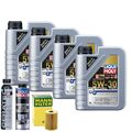 Motoröl 5W30 LIQUI MOLY Special Tec F 4L +MANN Ölfilter +Spülung +Cera Tec