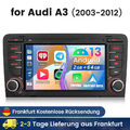 Autoradio Android 13 2+64GB Carplay GPS RDS Navi WiFi Für Audi A3 S3 8P RS3 8P1