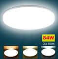 3-Farbige Decken-Lampe Dimmbar LED Deckenleuchte Wohnzimmer Flur Küchen 48W-84W