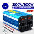 24v 230v Wechselrichter 3000w 6000w Reiner Sinus Spannungswandler Inverter Car