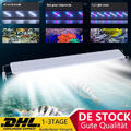 20cm-60cm LED Aquarium Beleuchtung Aufsetzleuchte Vollspektrum Lampe weiß+blau