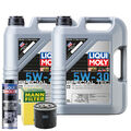 Motoröl 5W30 LIQUI MOLY Leichtlauf Special Tec 10L +MANN Ölfilter +Spülung