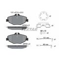 Bremsbelagsatz Scheibenbremse Textar 2374381 Epad für Mercedes Benz Vorderachse