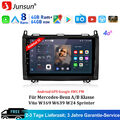 Android 13 GPS Autoradio Für Mercedes-Benz A/B Klasse/Vito W169 W639 W245 USB FM