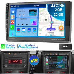 DAB+ Für Audi A4 2000-2008 S4 8E 8H B6 B7 Android 13 Carplay Autoradio 2+32G GPS