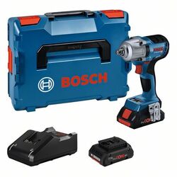 Bosch Akku-Drehschlagschrauber GDS 18V-450 HC, 2 Akku, Ladg., L-BOXX, 06019K4002