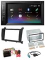 Pioneer DAB MP3 2DIN Bluetooth USB Autoradio für Mercedes SLK R171 2004-2011