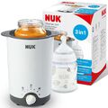 NUK Thermo 3in1 Babyflaschenwärmer | schonendes Auftauen, Erwärmen und