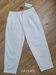 DAY.LIKE ♥️ Chino Jeans Hose STRETCH knöchellang weiß 21 bzw. 42 👉 NEU