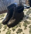 Braune kurze Damenstiefel 39,5