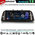 10.25" 8-Kern Android 13 64GB Autoradio GPS Navi DAB+DSP für BMW 5er F10/F11 NBT