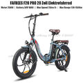 FAFREES F20 PRO e Bike Klapprad Elektrofahrrad 20 Zoll Akku 18ah Pedelec Shimano