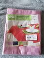 Viva Domo Jacquard Tischdecke rosa altrosa 160 x 220 cm NEU OVP