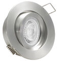 LED Einbaustrahler 230V extra flach 35mm Decken Leuchten 5W  ND Spots Set AL-LUC