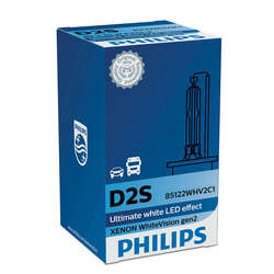 PHILIPS XENON WHITEVISION GEN2 GLÜHBIRNE FERNSCHEINWERFER D2S 85V 35W P32d-2