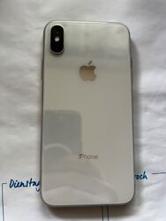 Apple iPhone XS - 64GB - Silber (Ohne Simlock) (Dual-SIM)