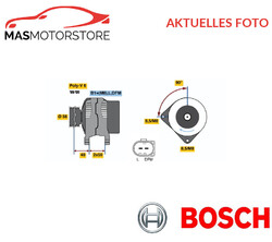 LICHTMASCHINE GENERATOR BOSCH 0 986 044 380 P FÜR AUDI A2,8Z0 1.4 1.4L 55KW