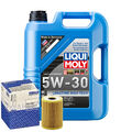 Motoröl 5W30 LIQUI MOLY Longtime High Tech 5L+MAHLE Ölfilter