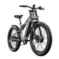 2000W 26 Zoll E Bike Elektro Fahrrad 48km/h Mountainbike 17,5AH 48V E Fatbike