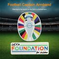 2024 UEFA Euro 2024 Pokal + Foundation Patch neu