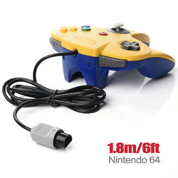 Wired Controller Gamepad Joystick Joypad für Nintendo 64 N64 Konsole Videospiele