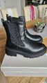 Tamaris Chelseaboot, Stiefelette, Glattleder schwarz, 25418-020