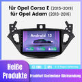 Für Opel Corsa E 2015-2019 Android 13 9" Autoradio GPS Navi DAB+ Carplay 2+64GB