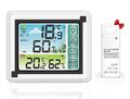 LCD Funk-Wetterstation mit Außensenor Thermometer Hygrometer Digital Weather/DHL