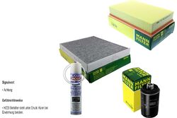 MANN-FILTER + LIQUI MOLY Klima-Reiniger für VW Multivan V VI Transporter Bus