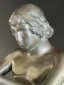 Antike Bronze Figur  Statue ~ „Der Dornauszieher" ~ Signiert Jugendstil France