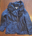 Neuwertige kurze blaue Steppjacke mit Schalkragen für Damen in Gr. 46