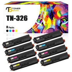 8 XXL Toner Compatible with Brother TN-326 HL-L8250CDN HL-L8350CDW MFC-L8650CDW
