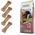 12,5 kg Bewi Dog Mini Sensitive + 4 Kauknochen