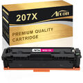 Toner für HP 207X Color LaserJet Pro M255dw MFP M283fdw M283fdn M282nw Kein Chip