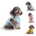 Hund Regenjacke Regenmantel Kapuzenjacke Wasserdicht Reflektierend Hundejacke DE